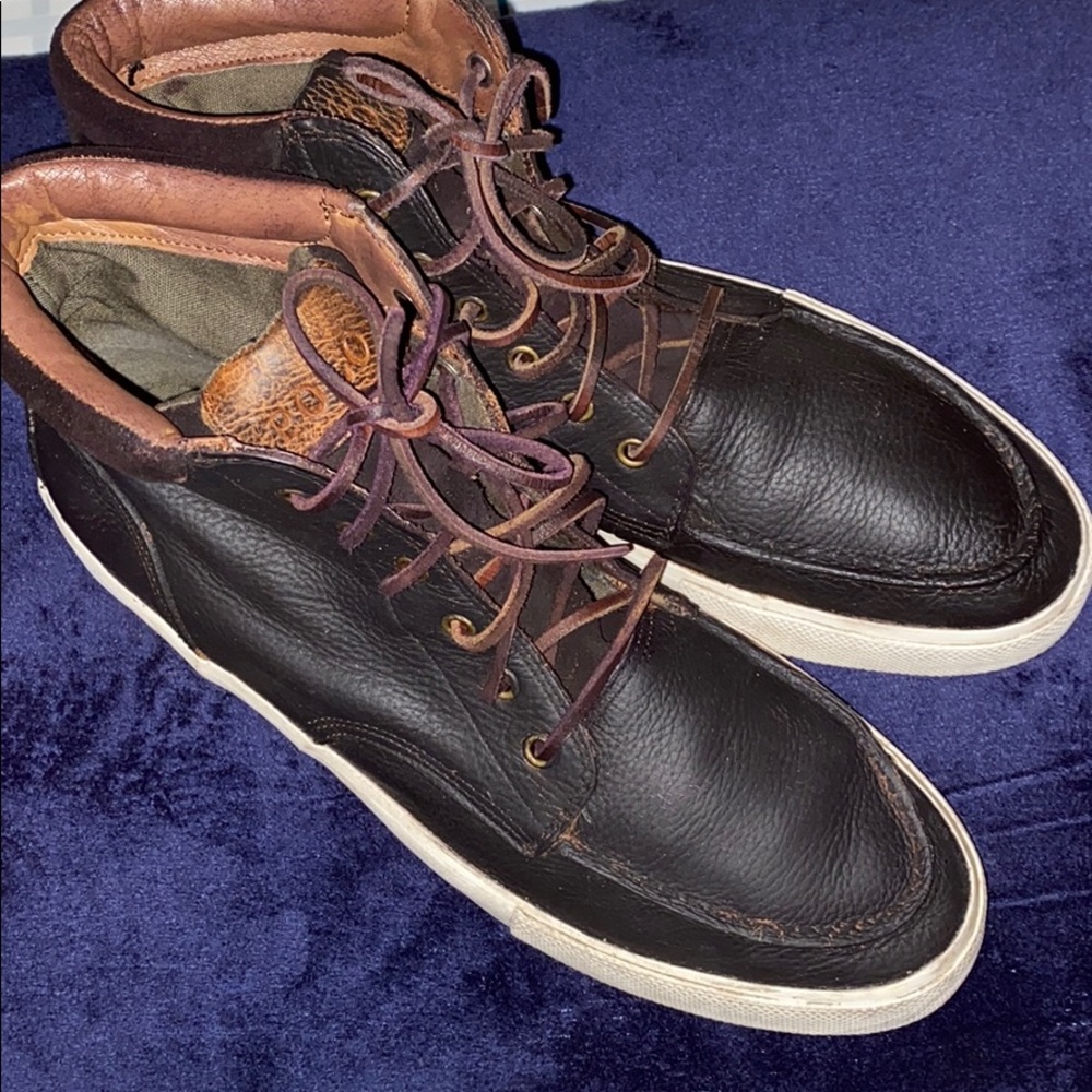 Men’s Chocolate brown High tops 11 D